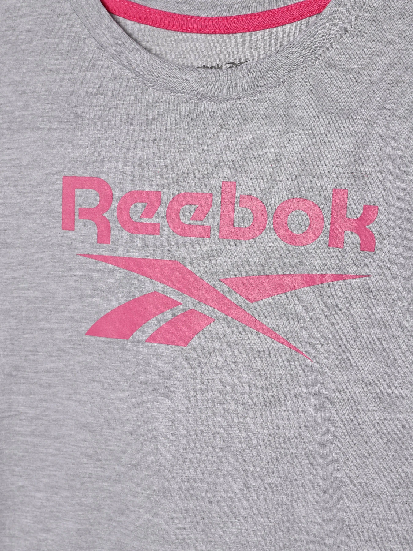 Футболки и поло Reebok модель H4556RG_PINK/GREY Футболки и поло Reebok модель H4556RG_PINK/GREY Фото