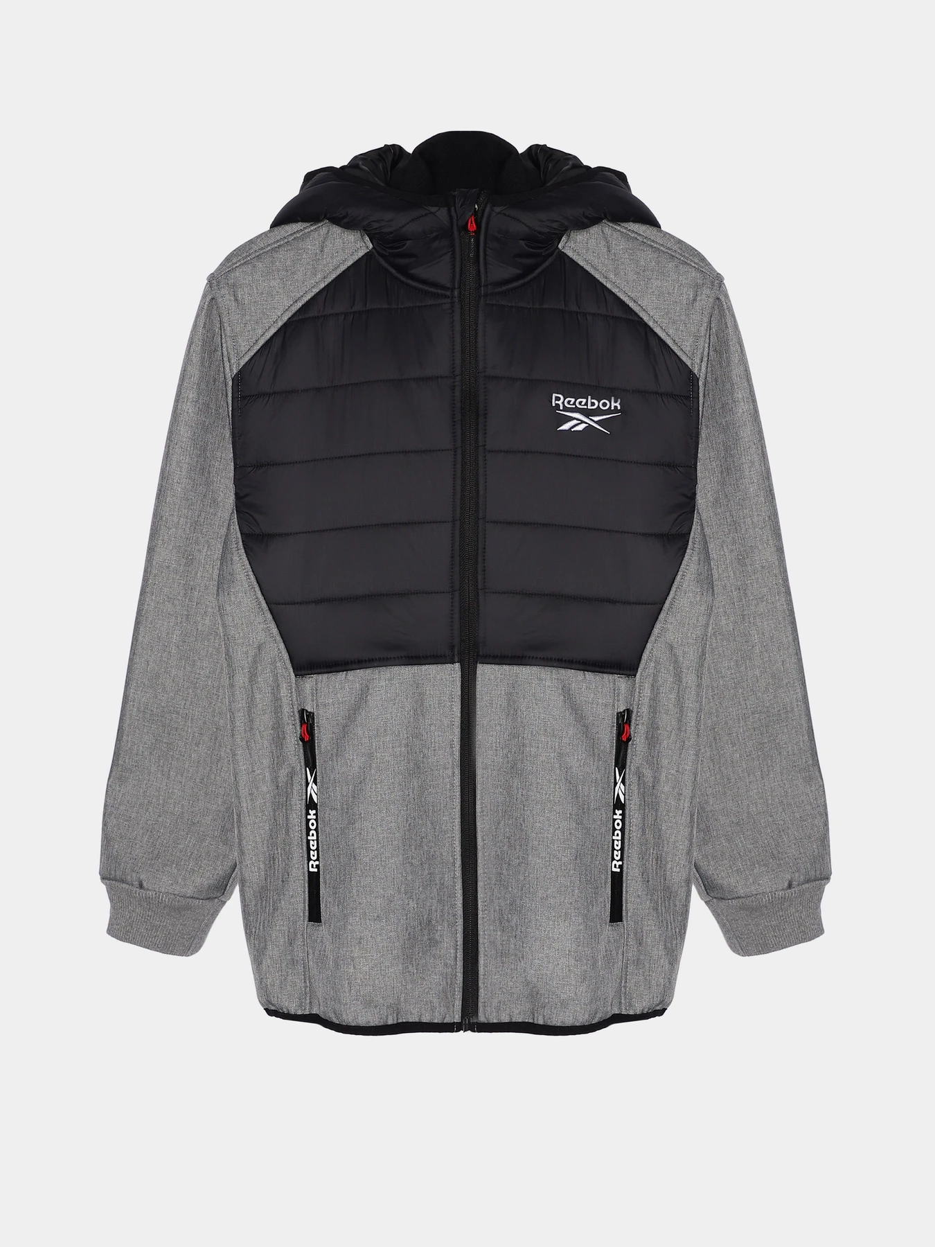 Куртки и дубленки Reebok модель OCRB1062TK_GRAY Куртки и дубленки Reebok модель OCRB1062TK_GRAY Фото