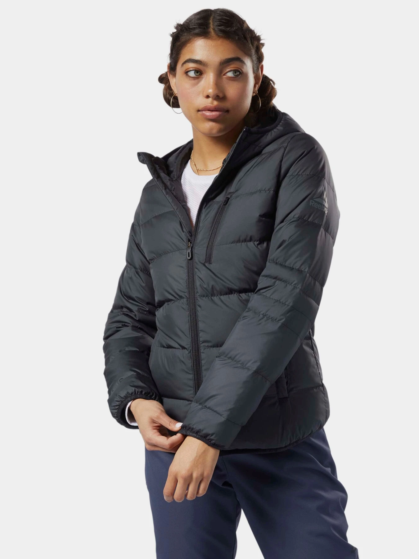 Куртки и дубленки Reebok Down модель EJ8333 Куртки и дубленки Reebok Down модель EJ8333 Фото