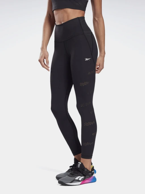 Брюки Reebok HIGH-RISE LUX PERFORM PERFORATED модель GL2621 Фото