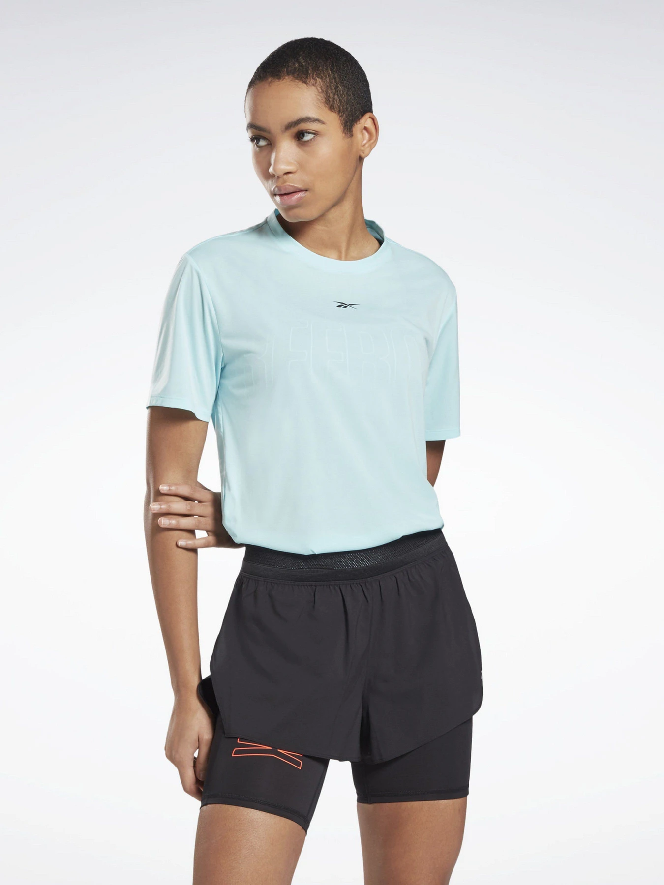 Футболки и поло Reebok UNITED BY FITNESS PERFORATED модель GJ5694 Футболки и поло Reebok UNITED BY FITNESS PERFORATED модель GJ5694 Фото