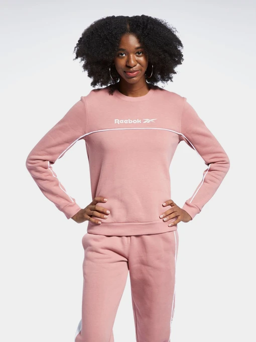 Худи и свитшоты Reebok CLASSICS FOUNDATION LINEAR CREW модель GJ4916 Фото