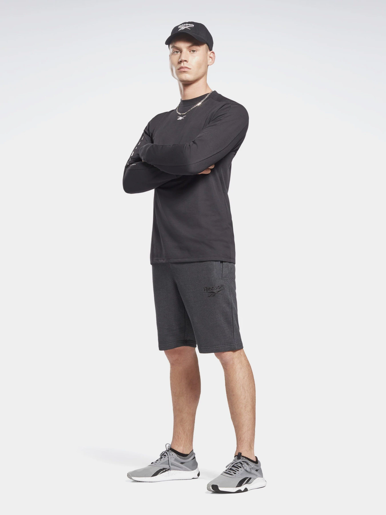 Шорты Reebok TRAINING ESSENTIALS MÉLANGE модель GI9417 Шорты Reebok TRAINING ESSENTIALS MÉLANGE модель GI9417 Фото