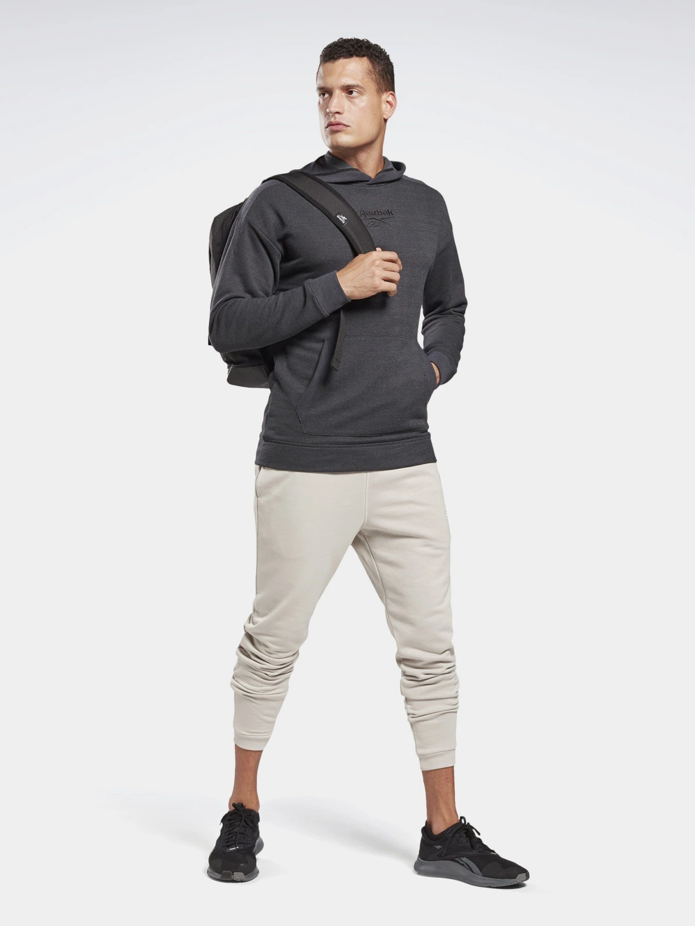 Худи и свитшоты Reebok TE MELANGE модель GI8564 Фото