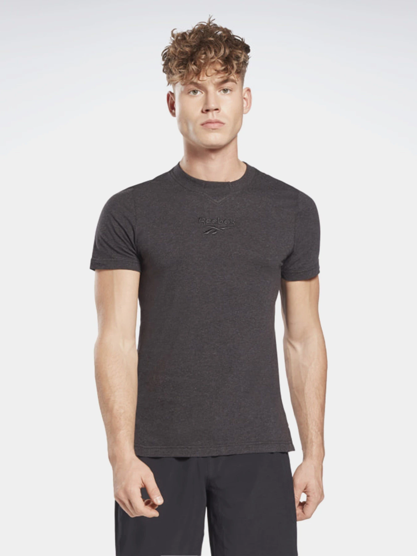 Футболки и поло Reebok TE MELANGE SS модель GI8567 Футболки и поло Reebok TE MELANGE SS модель GI8567 Фото