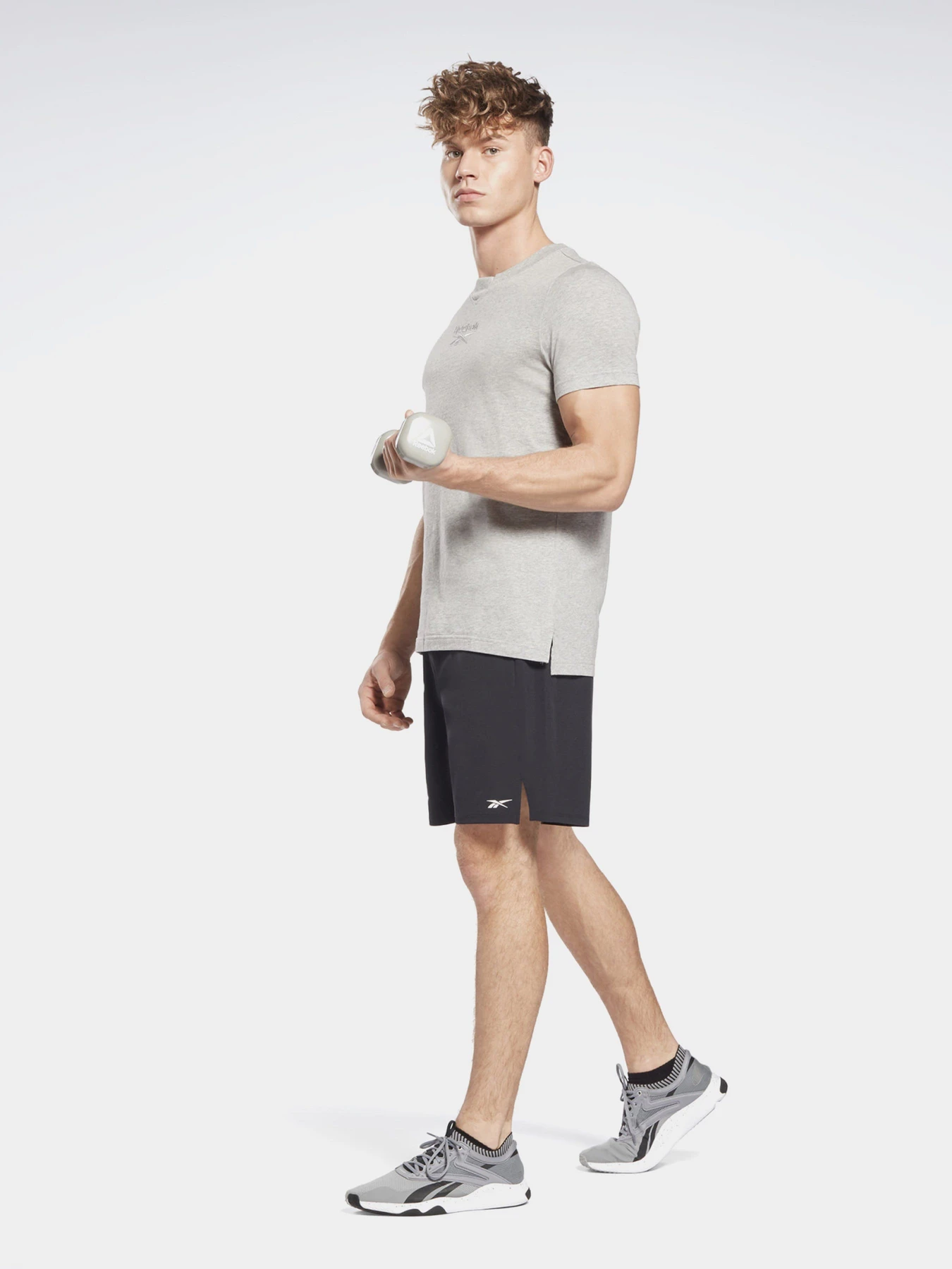 Футболки и поло Reebok TE MELANGE SS модель GI8658 Футболки и поло Reebok TE MELANGE SS модель GI8658 Фото