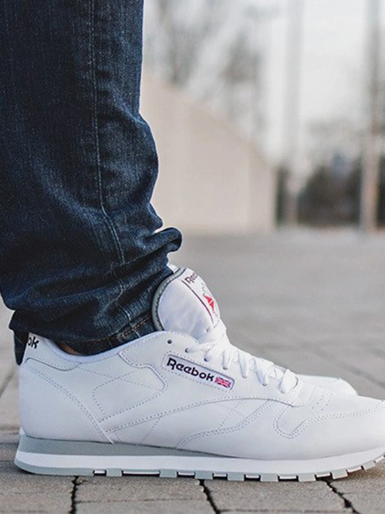 Кроссовки Reebok Classic Leather модель 2214 Кроссовки Reebok Classic Leather модель 2214 Фото