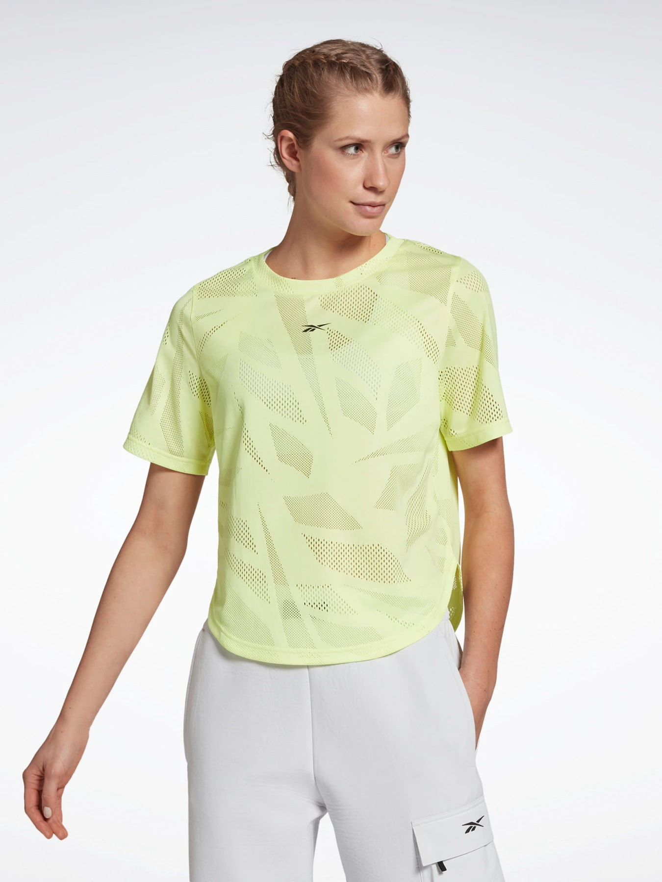 Футболки и поло Reebok PERFORATED модель GI6532 Футболки и поло Reebok PERFORATED модель GI6532 Фото