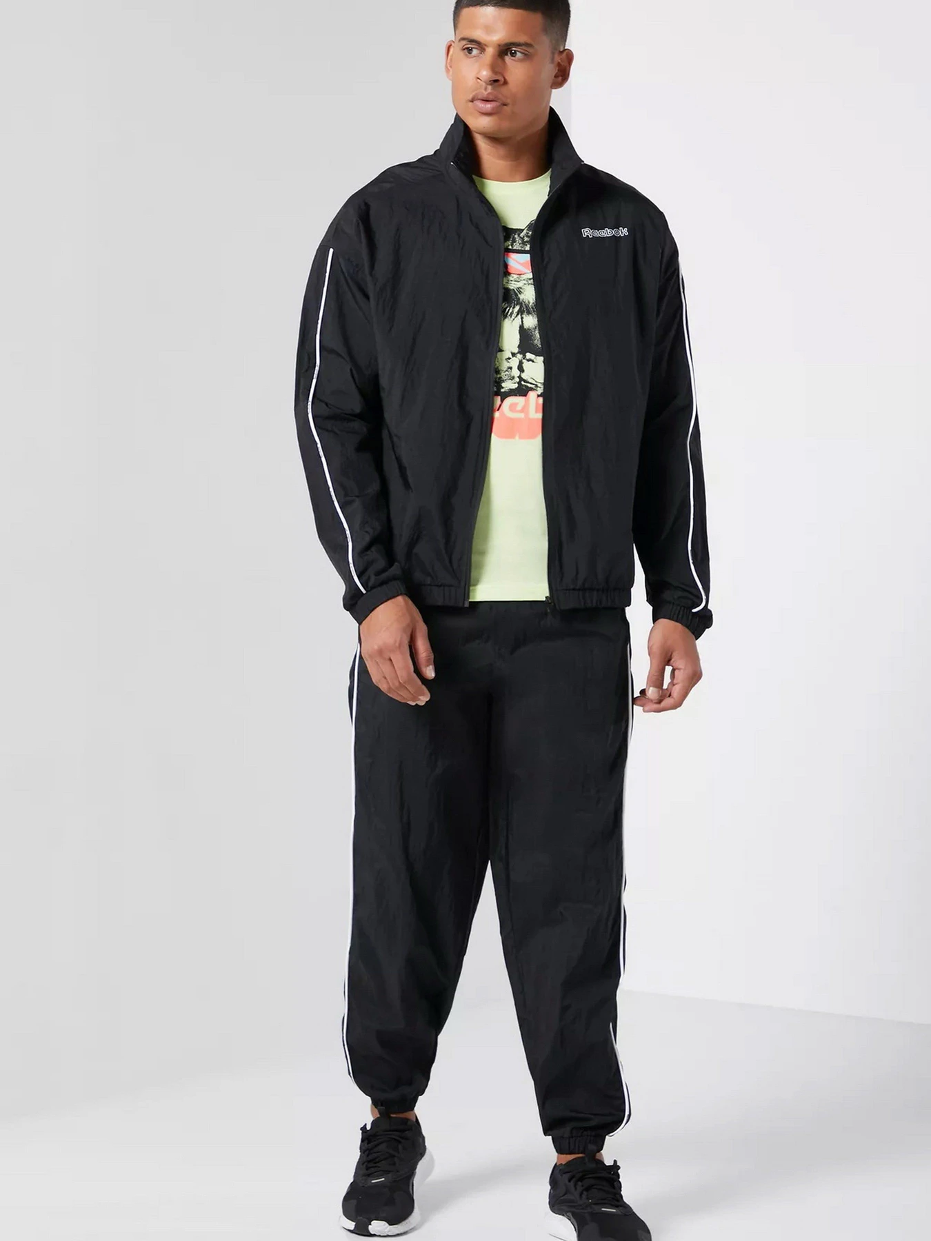 Костюми Reebok Training Essentials Piping Track модель GS9309 Фото