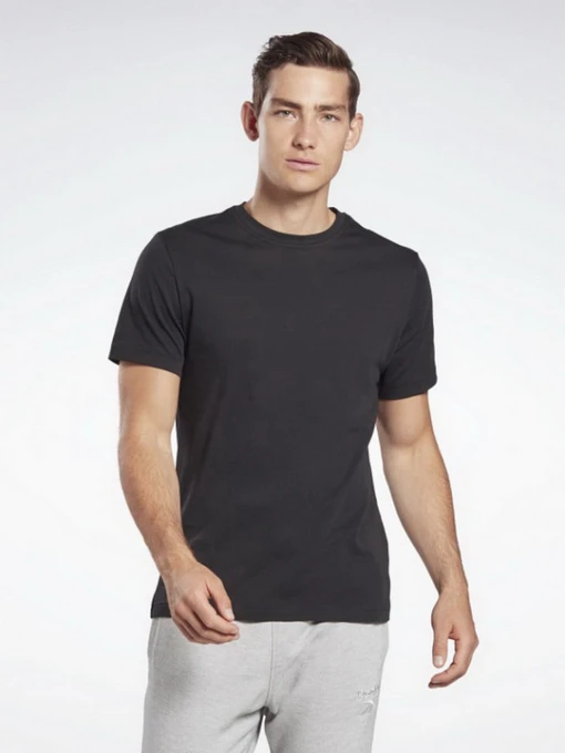 Футболки и поло Reebok Gb Short Sleeve Cotton Vector модель FT9617 Фото