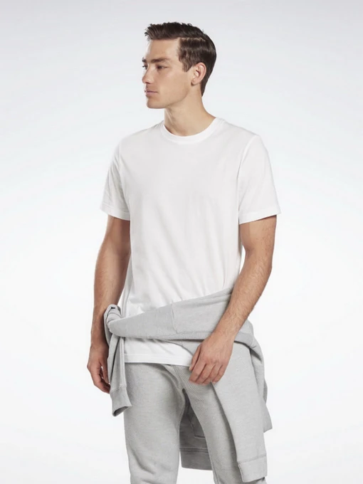 Футболки и поло Reebok Gb Short Sleeve Cotton Vector модель FT9618 Фото