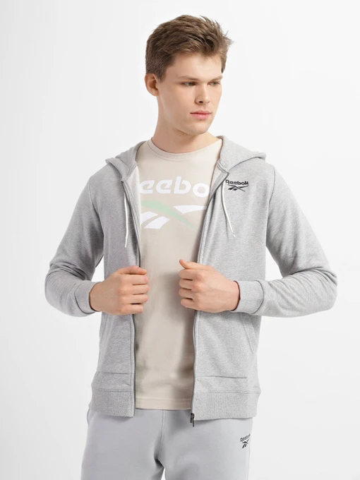 Худи и свитшоты Reebok IDENTITY ZIP-UP модель GJ0643 Фото