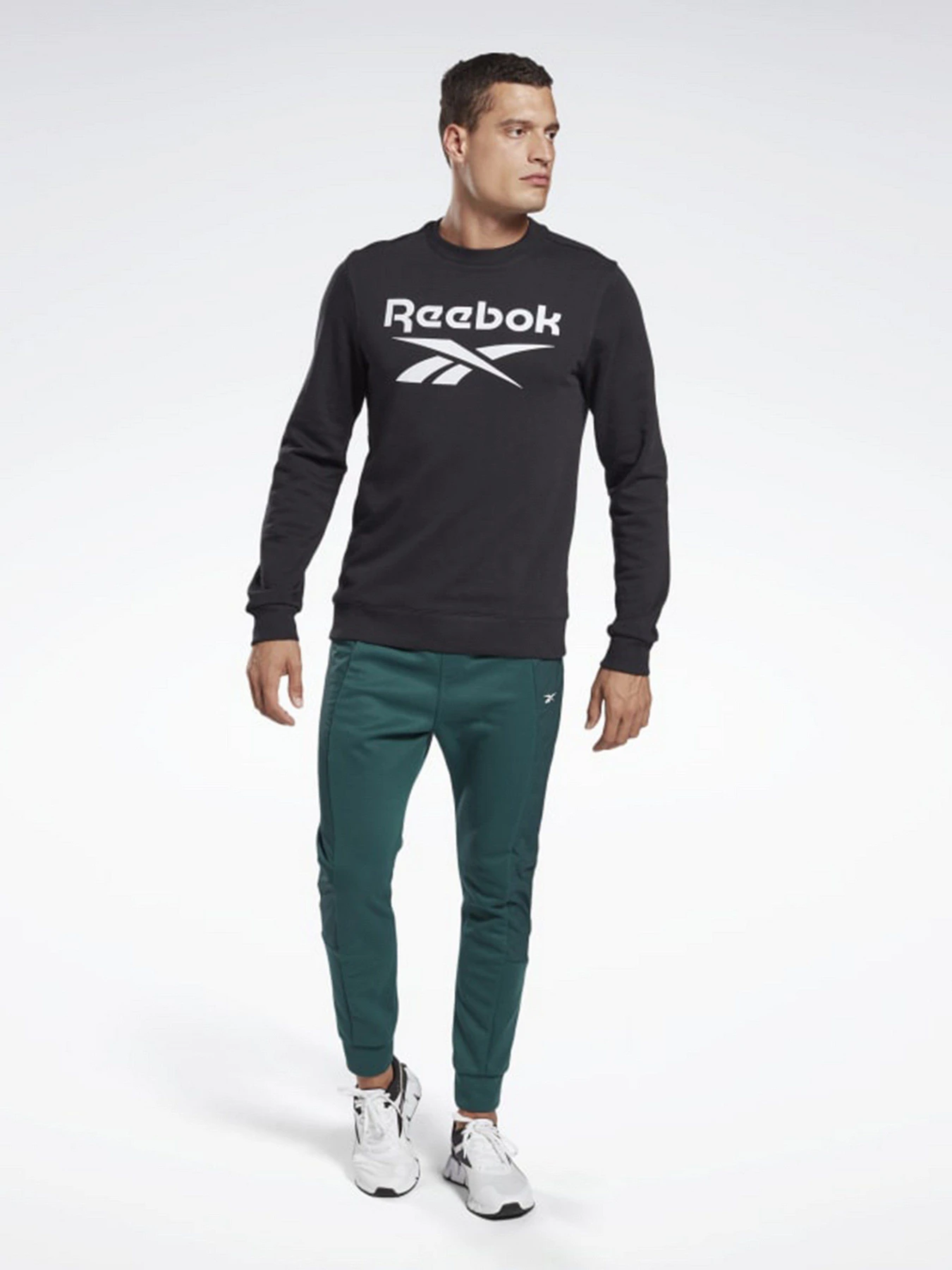 Худи и свитшоты Reebok Identity Big Logo Crew модель GL3166 Худи и свитшоты Reebok Identity Big Logo Crew модель GL3166 Фото