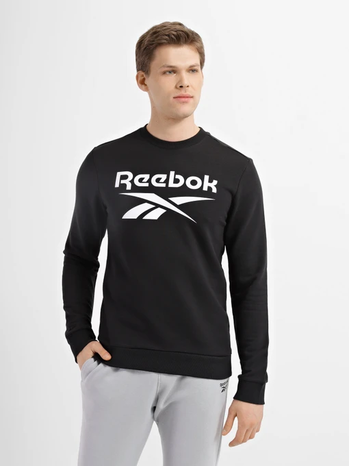 Худи и свитшоты Reebok Identity Big Logo Crew модель GL3166 Фото