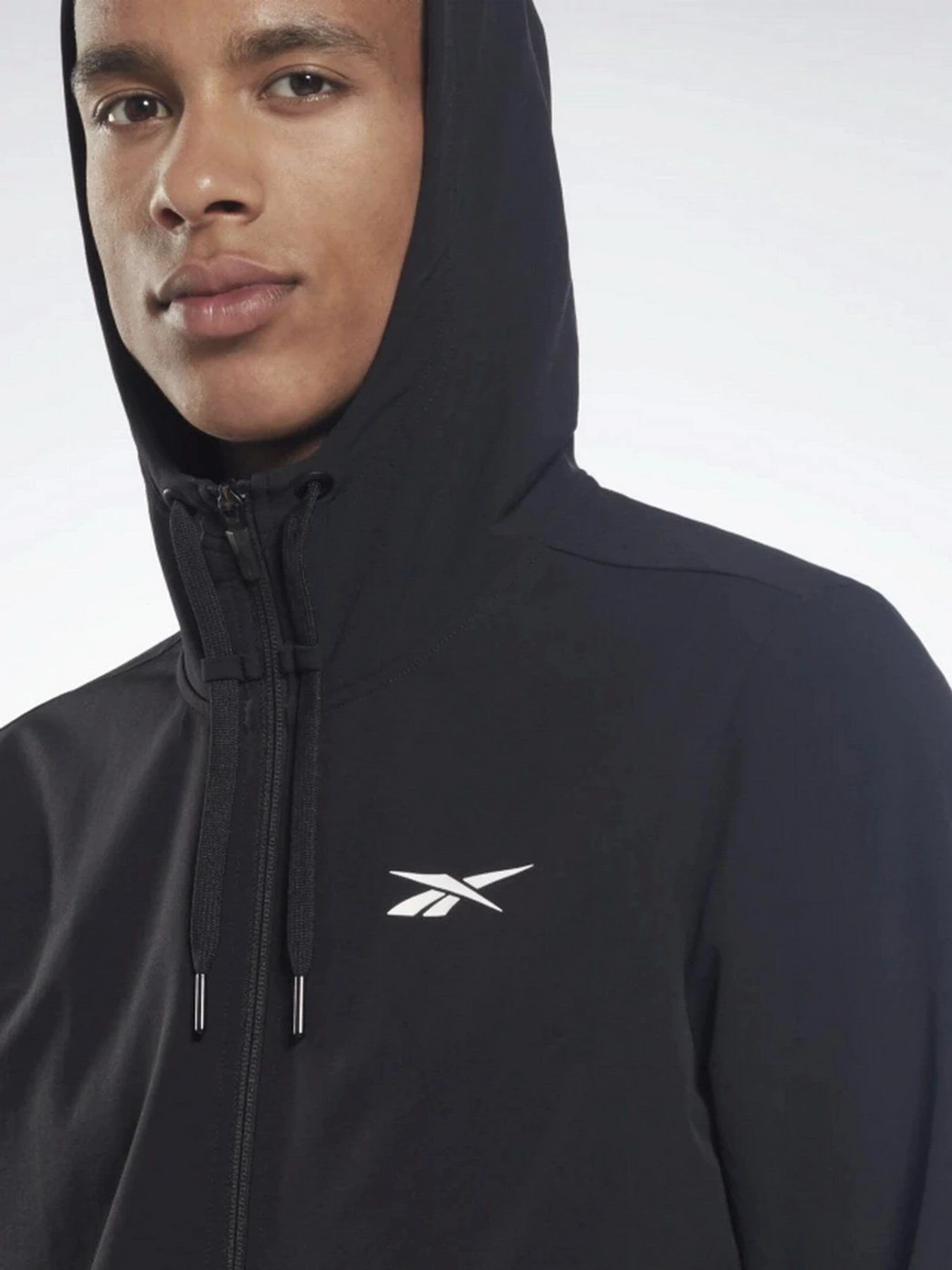 Худі та світшоти Reebok Performance Woven Zip Up модель H44116 Худі та світшоти Reebok Performance Woven Zip Up модель H44116 Фото
