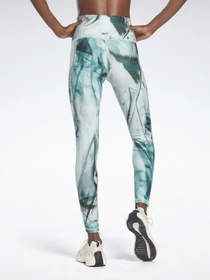Брюки Reebok LUX BOLD HIGH-WAISTED LIQUID ABYSS PRINT модель H56388 Фото