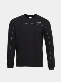 Худи и свитшоты Reebok PIPING CREW модель HA1067 Фото