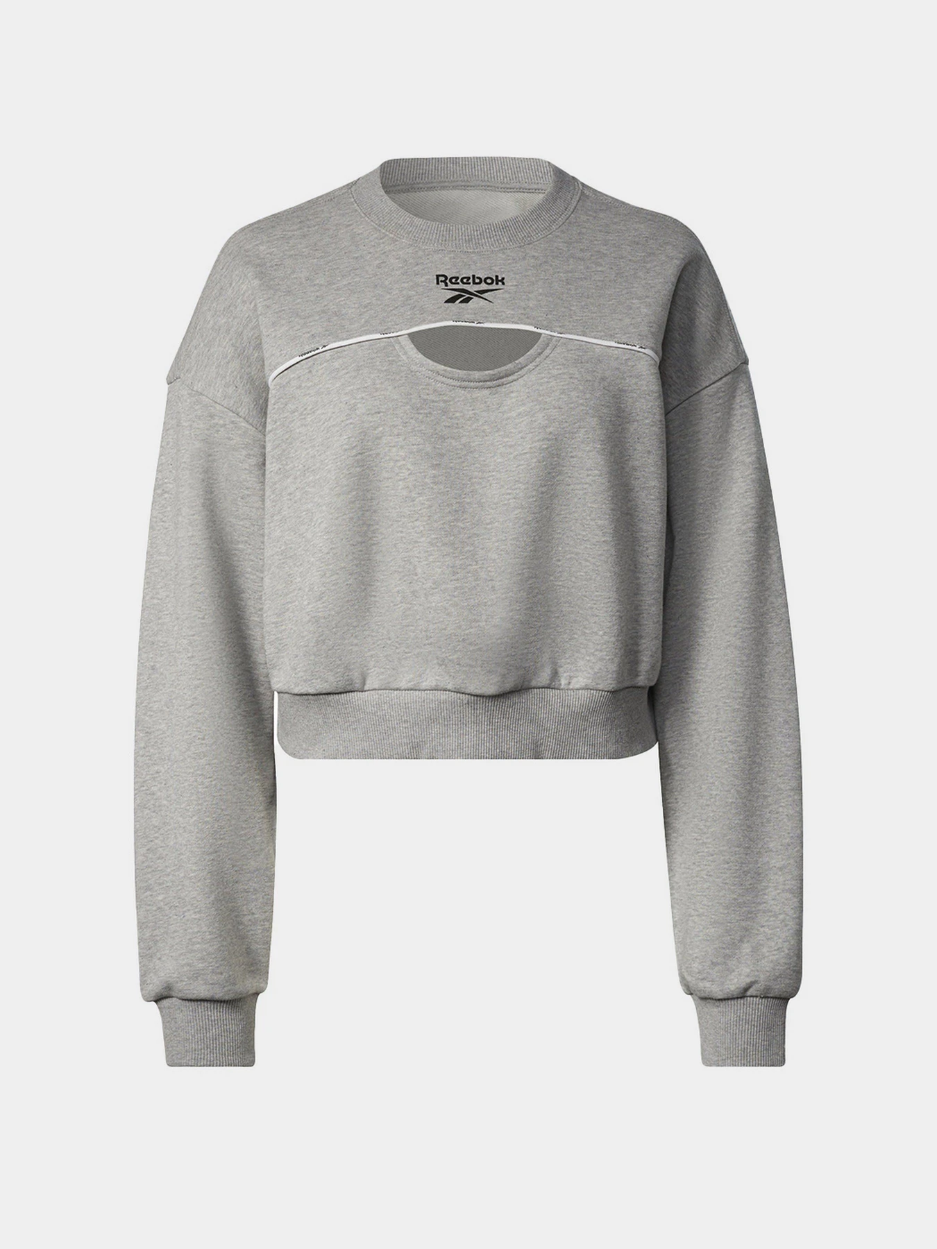 Худі та світшоти Reebok Piping Crewneck модель HB2336 Худі та світшоти Reebok Piping Crewneck модель HB2336 Фото