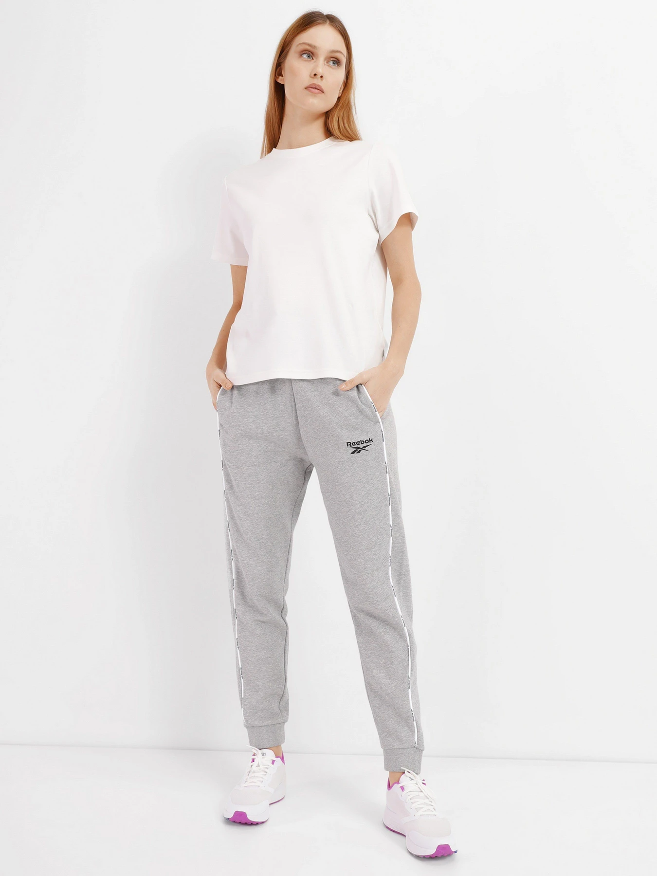 Брюки Reebok Piping Pack модель HB4031 Фото