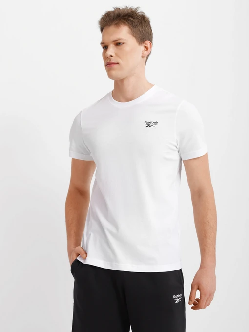 Футболки и поло Reebok RI LEFT CHEST LOGO TEE модель HG4443 Фото