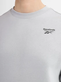 Худи и свитшоты Reebok Identity Fleece Crew модель HG4446 Фото