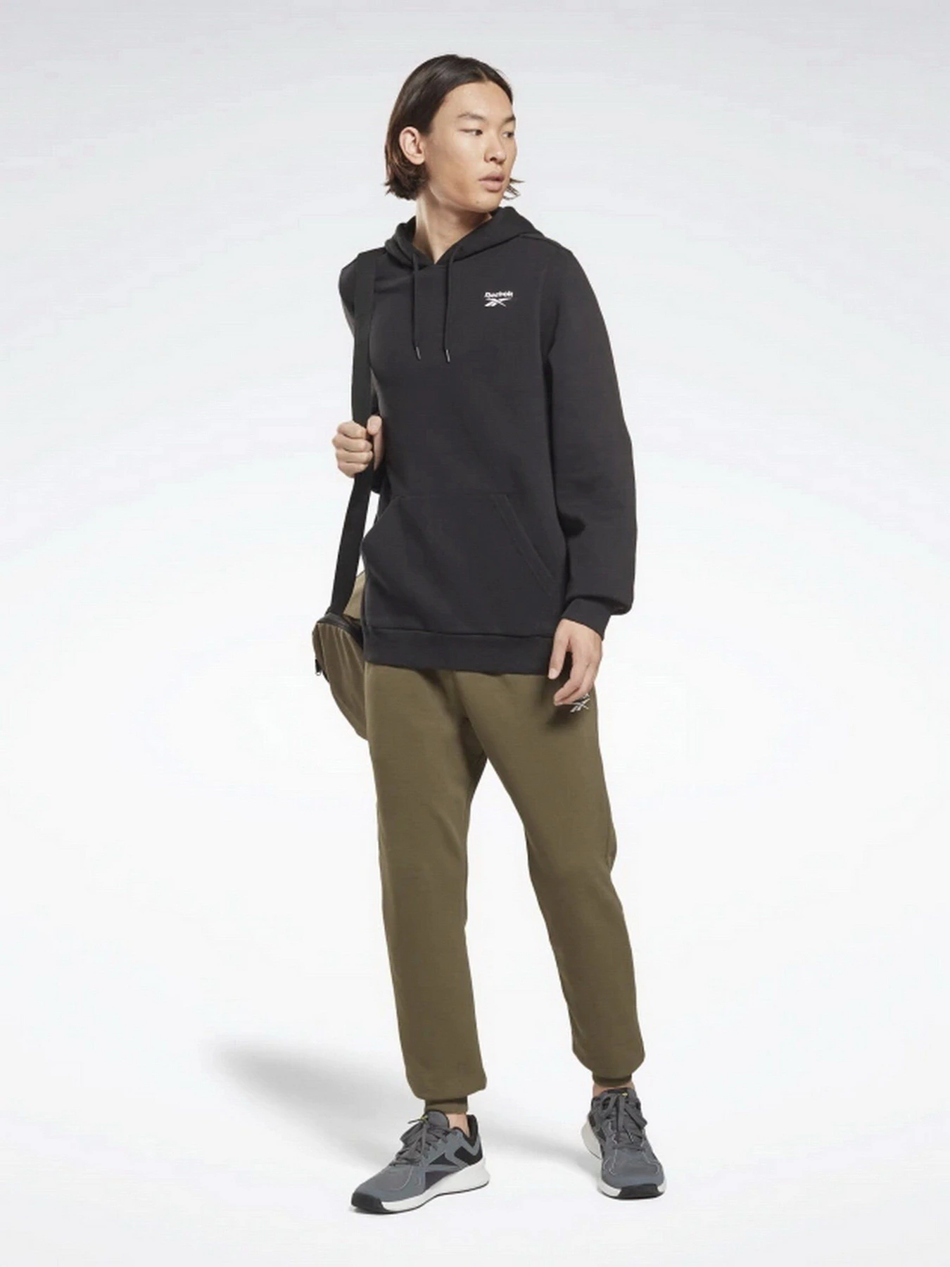 Худи и свитшоты Reebok Identity Fleece модель HG4448 Худи и свитшоты Reebok Identity Fleece модель HG4448 Фото