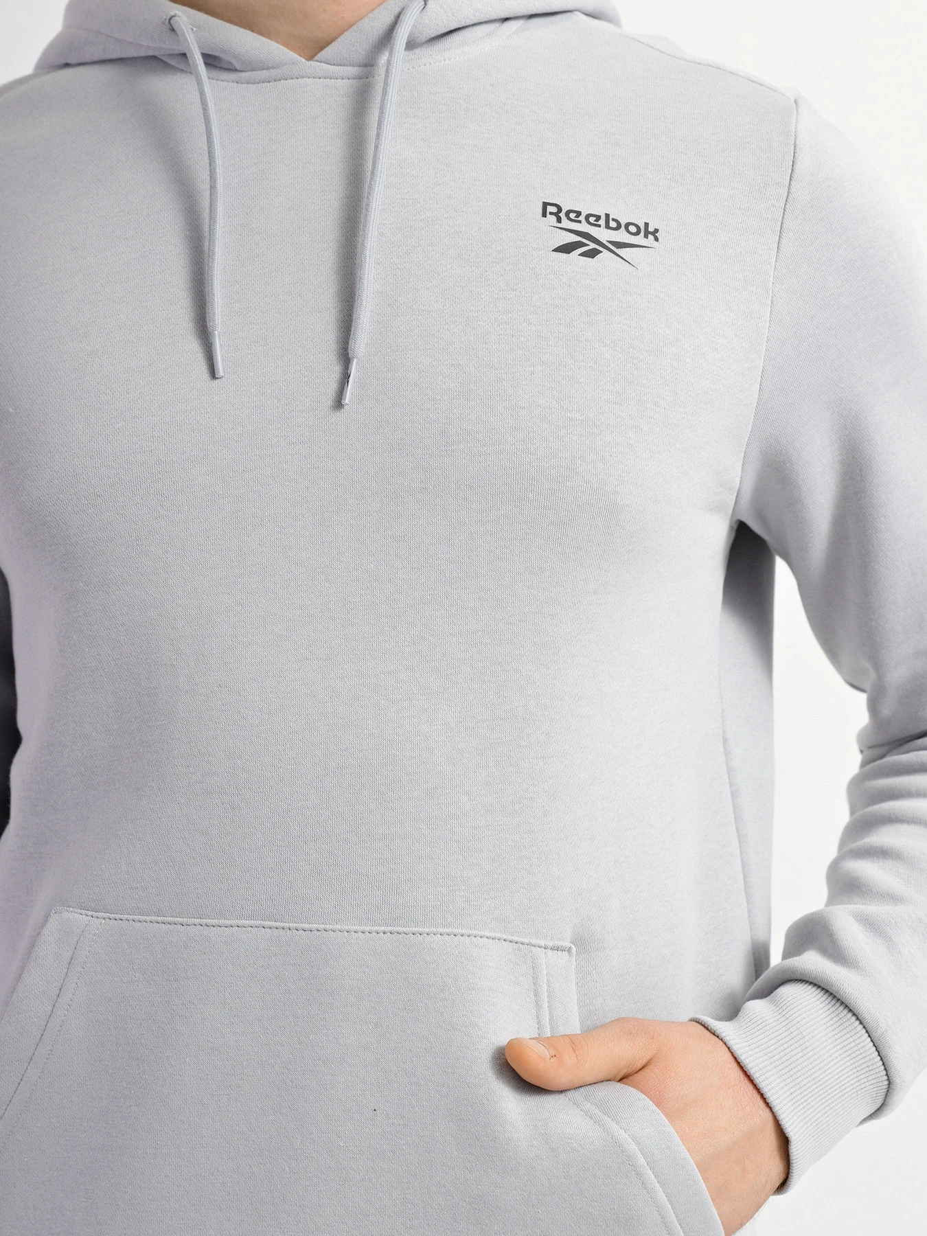 Худи и свитшоты Reebok Identity Fleece модель HG4449 Худи и свитшоты Reebok Identity Fleece модель HG4449 Фото
