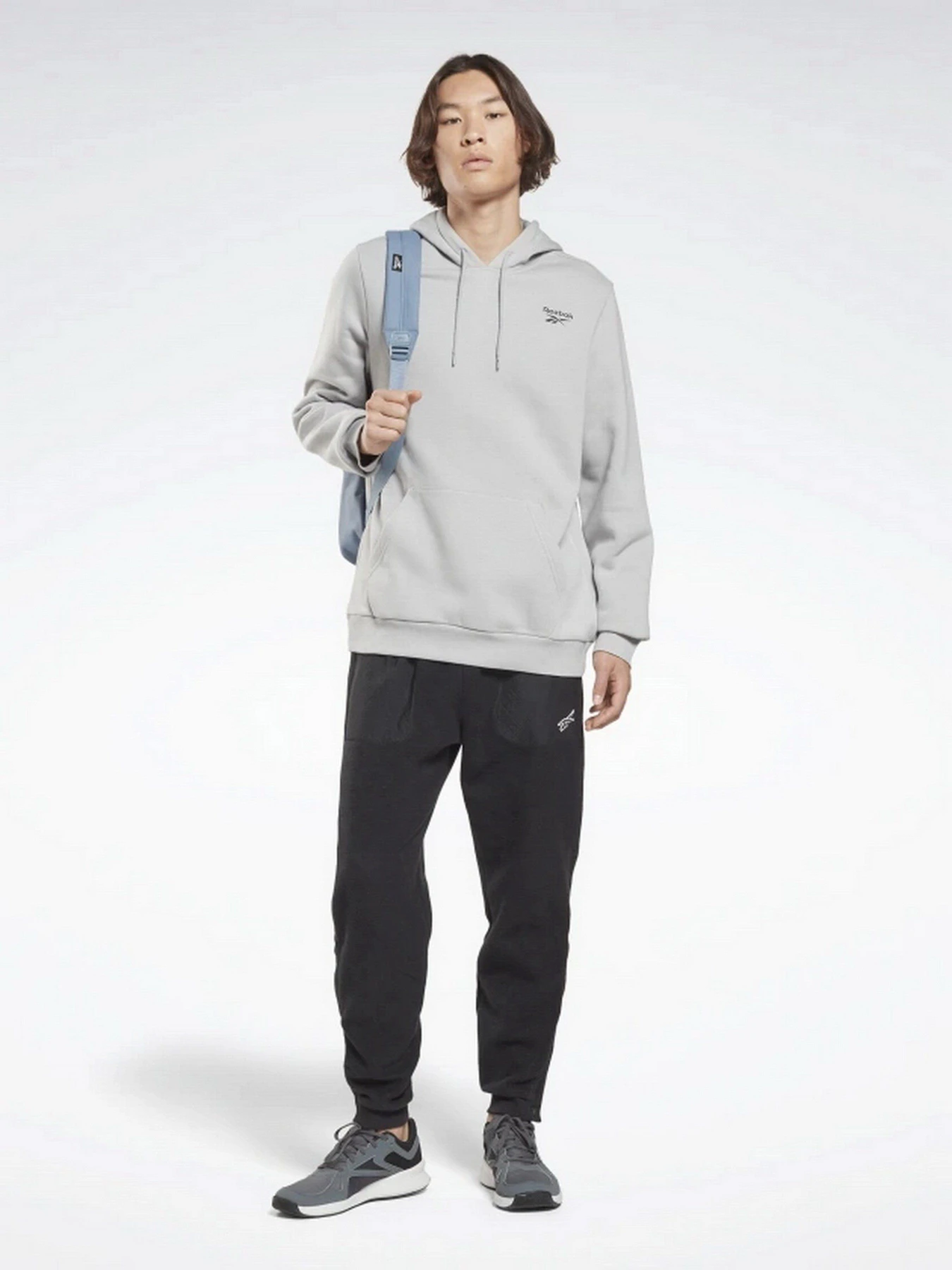 Худи и свитшоты Reebok Identity Fleece модель HG4449 Худи и свитшоты Reebok Identity Fleece модель HG4449 Фото