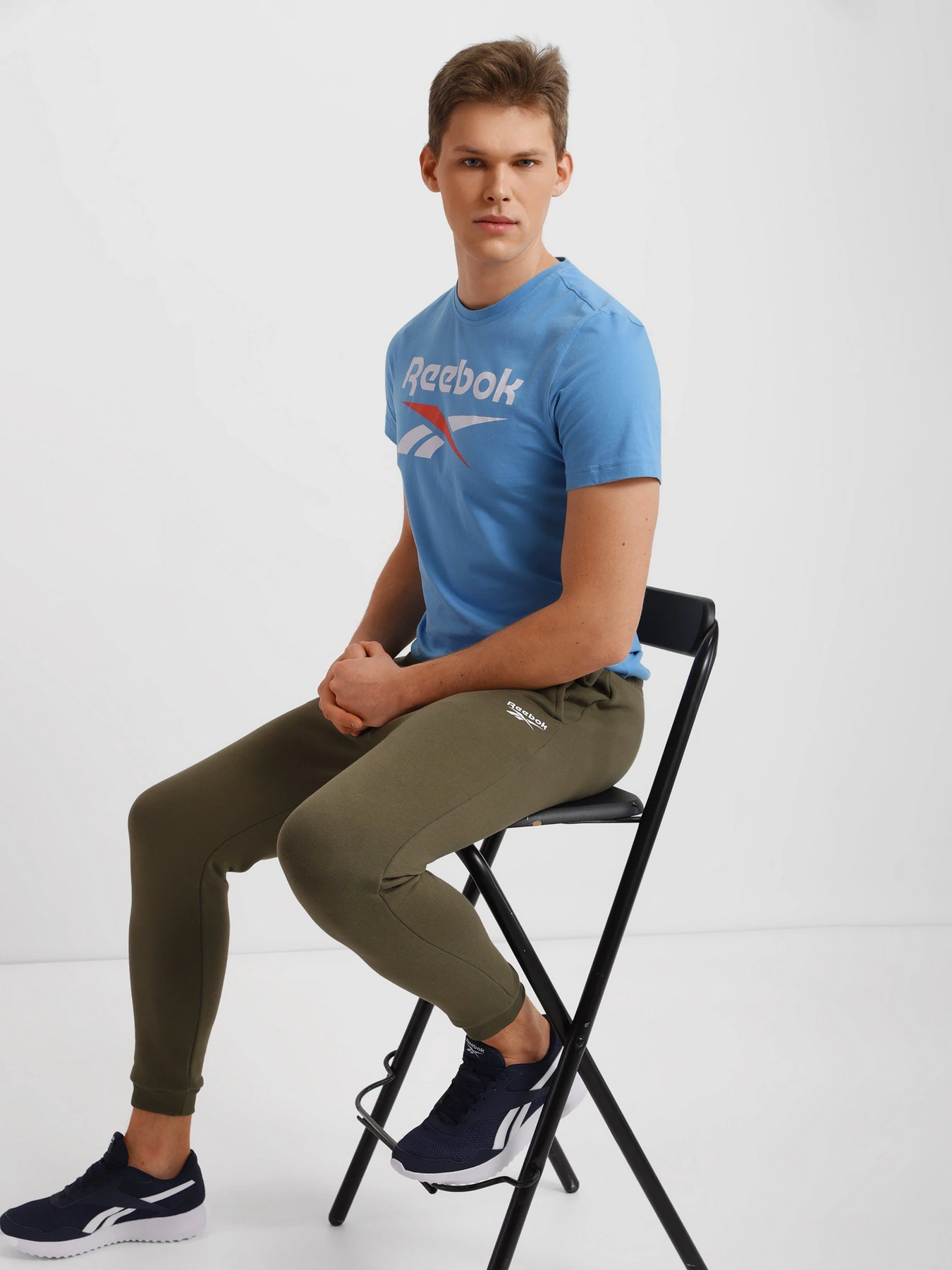 Брюки Reebok RI LEFT LEG JOGGER модель HG4458 Фото