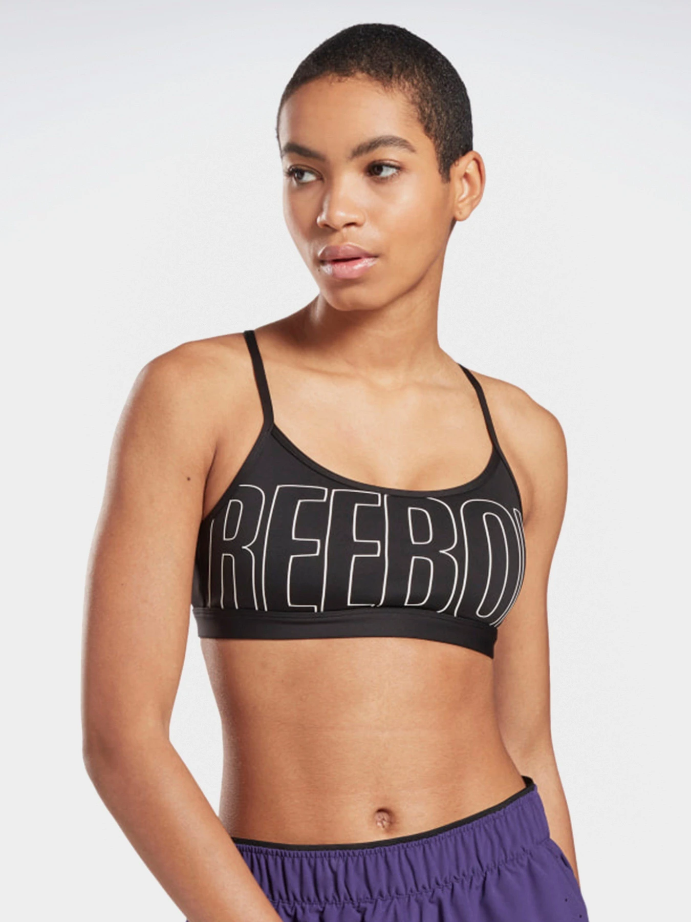 Футболки и поло Reebok SKINNY модель GJ5681 Футболки и поло Reebok SKINNY модель GJ5681 Фото