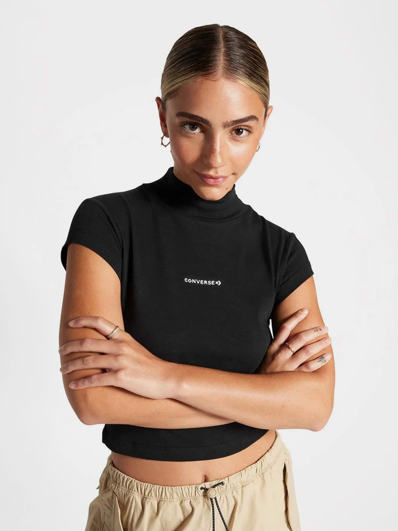 Футболки и поло CONVERSE WORDMARK SS модель 10026577-001 Футболки и поло CONVERSE WORDMARK SS модель 10026577-001 Фото