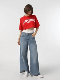 Футболки і поло CONVERSE SPORTY CROPPED модель 10027253-600 Фото