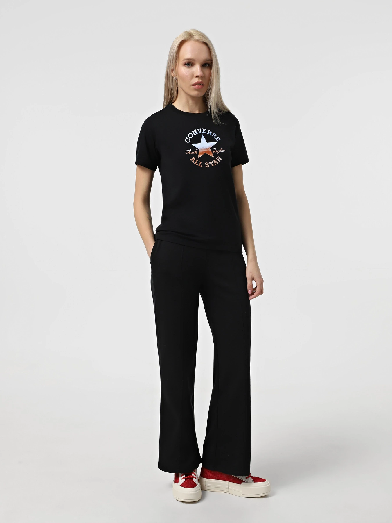 Футболки і поло CONVERSE CHUCK PATCH INFILL модель 10027385-001 Фото