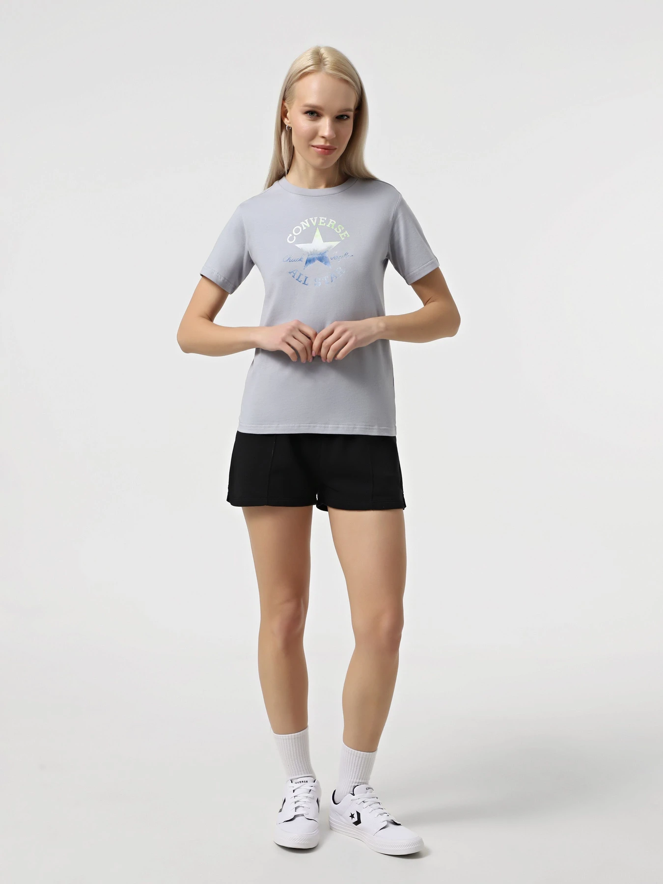 Футболки і поло CONVERSE CHUCK PATCH INFILL модель 10027385-505 Футболки і поло CONVERSE CHUCK PATCH INFILL модель 10027385-505 Фото