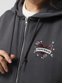 Худи и свитшоты CONVERSE SKATE GRAPHIC FZ модель 10027617-010 Фото