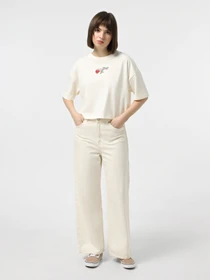 Футболки и поло CONVERSE TLMN VDAY CROP модель 10028306-286 Фото