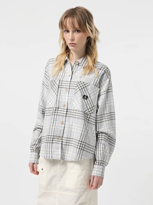Рубашки CONVERSE SKATE LIFESTYLE FLANNEL модель 10027406-286 Фото