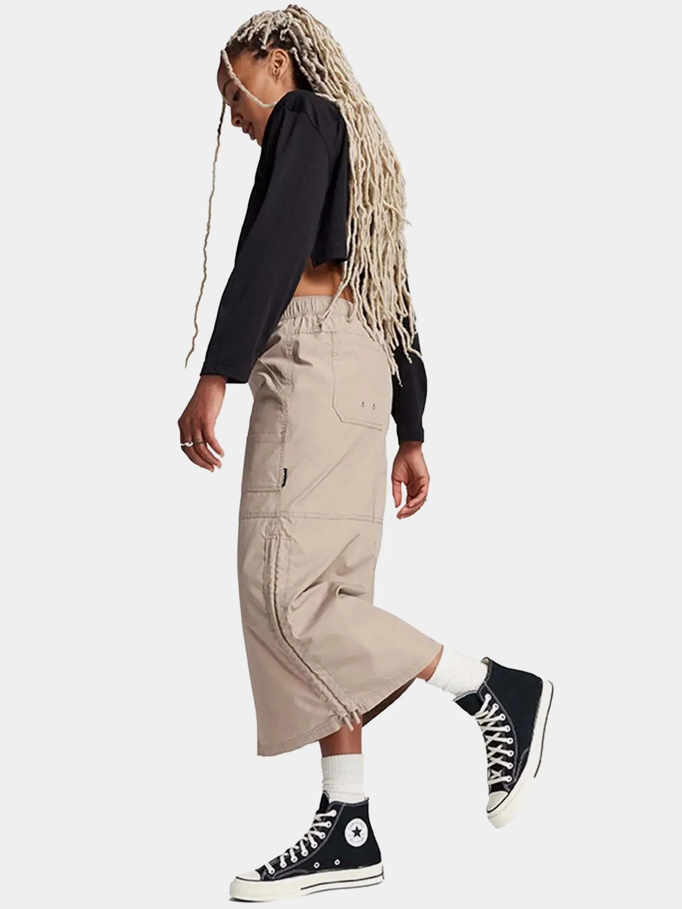 Юбки CONVERSE LONG WOVEN модель 10027412-259 Юбки CONVERSE LONG WOVEN модель 10027412-259 Фото