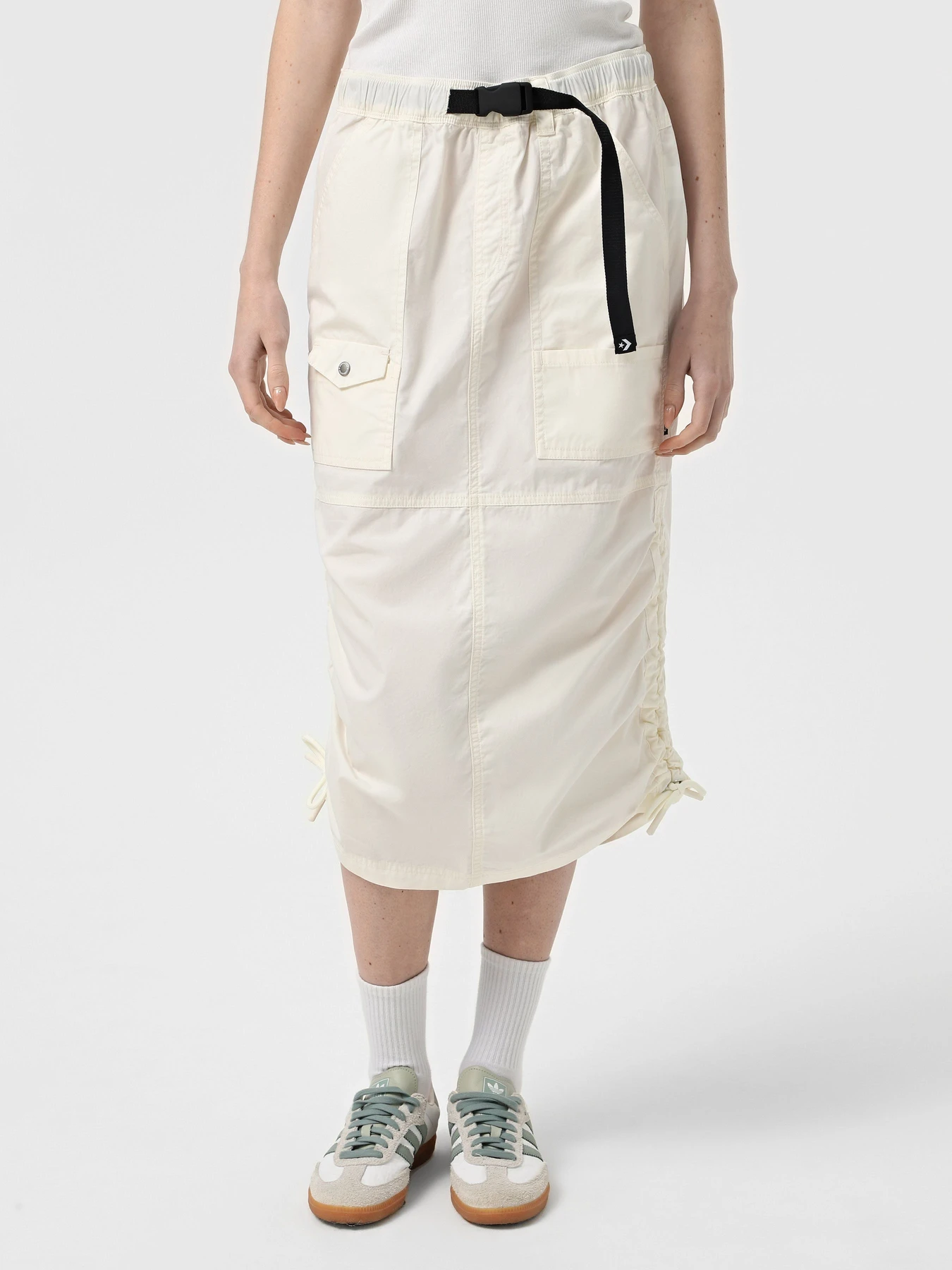 Юбки CONVERSE LONG WOVEN CARGO модель 10027412-286 Фото