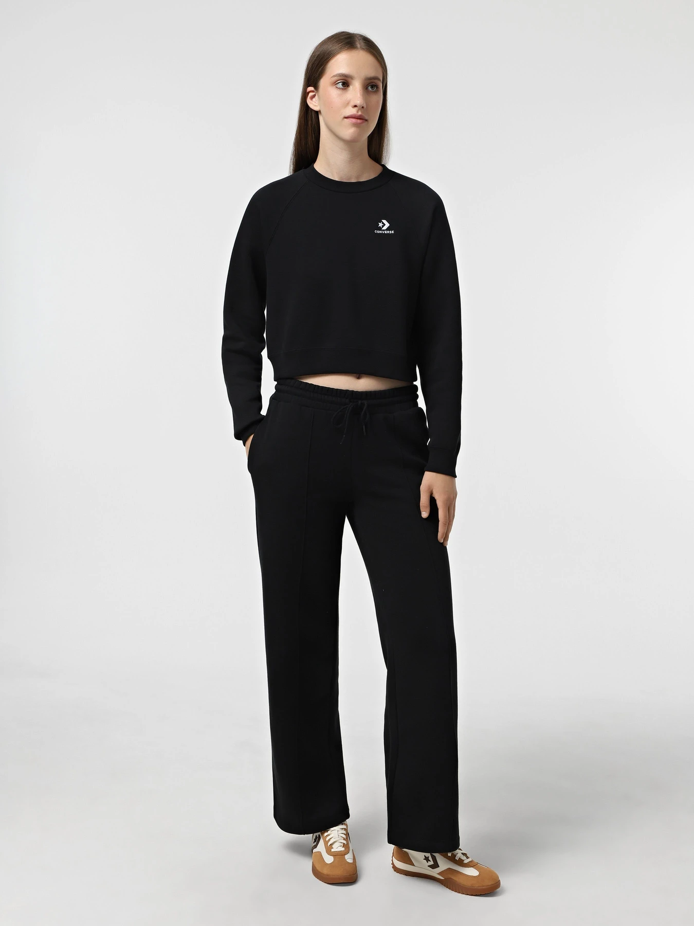 Худі та світшоти CONVERSE STAR CHEVRON модель CVW5K528-BLK Худі та світшоти CONVERSE STAR CHEVRON модель CVW5K528-BLK Фото