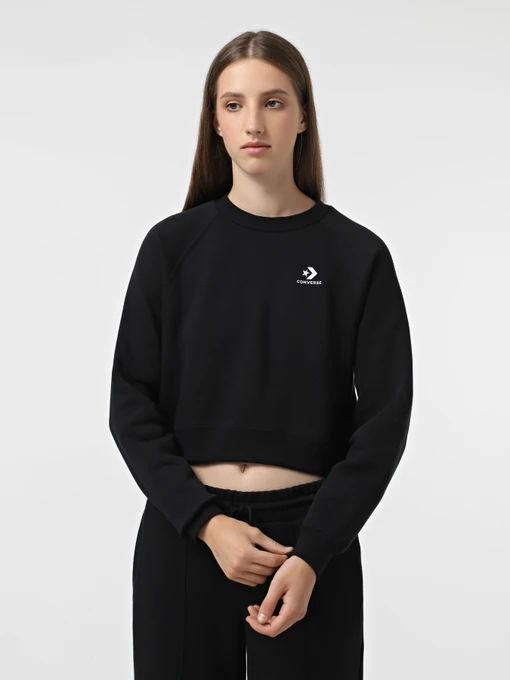 Худі та світшоти CONVERSE STAR CHEVRON модель CVW5K528-BLK Фото