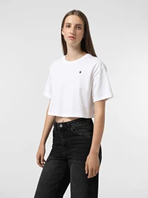 Футболки и поло CONVERSE STAR CHEVRON TEE модель CVW5T102-WHT Фото