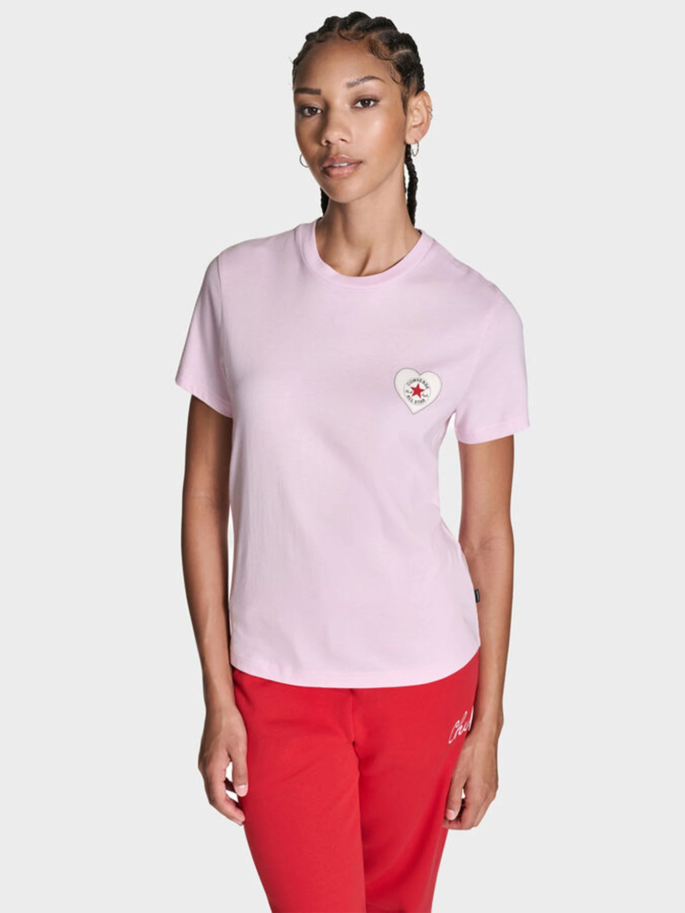 Футболки и поло CONVERSE TEES модель CVW6T130-QEX Футболки и поло CONVERSE TEES модель CVW6T130-QEX Фото