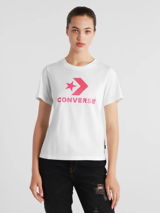 Футболки і поло CONVERSE Center Front Logo модель 10018569-101 Фото