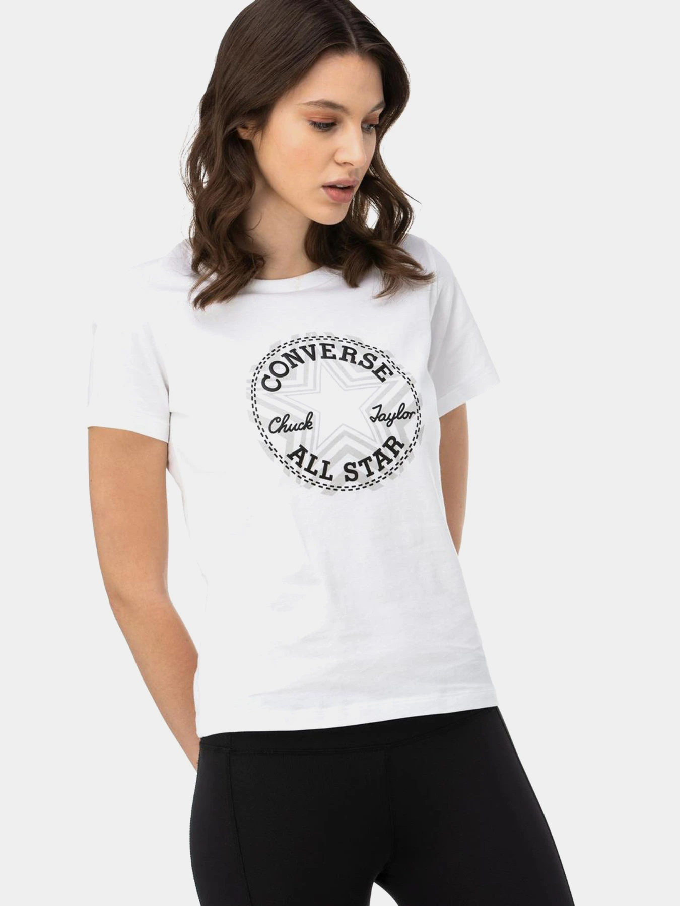 Футболки і поло CONVERSE Multi Star Chuck Patch модель 10021643-102 Футболки і поло CONVERSE Multi Star Chuck Patch модель 10021643-102 Фото