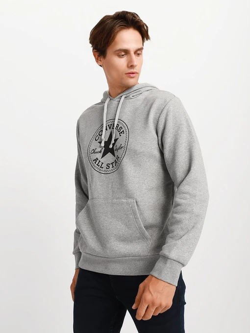 Худи и свитшоты CONVERSE NOVA SEASONAL GRAPHIC PULLOVER HOODIE модель 10022802-035 Фото