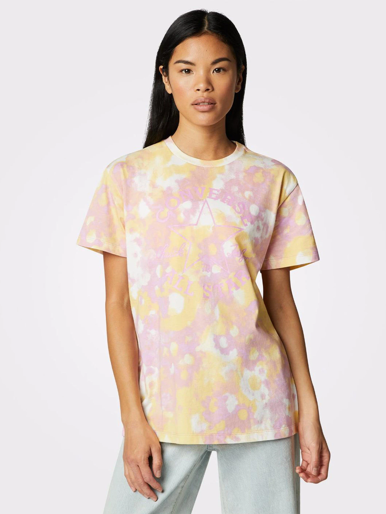 Футболки і поло CONVERSE Washed Floral Patch модель 10023208-698 Футболки і поло CONVERSE Washed Floral Patch модель 10023208-698 Фото