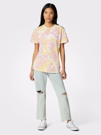 Футболки і поло CONVERSE Washed Floral Patch модель 10023208-698 Фото