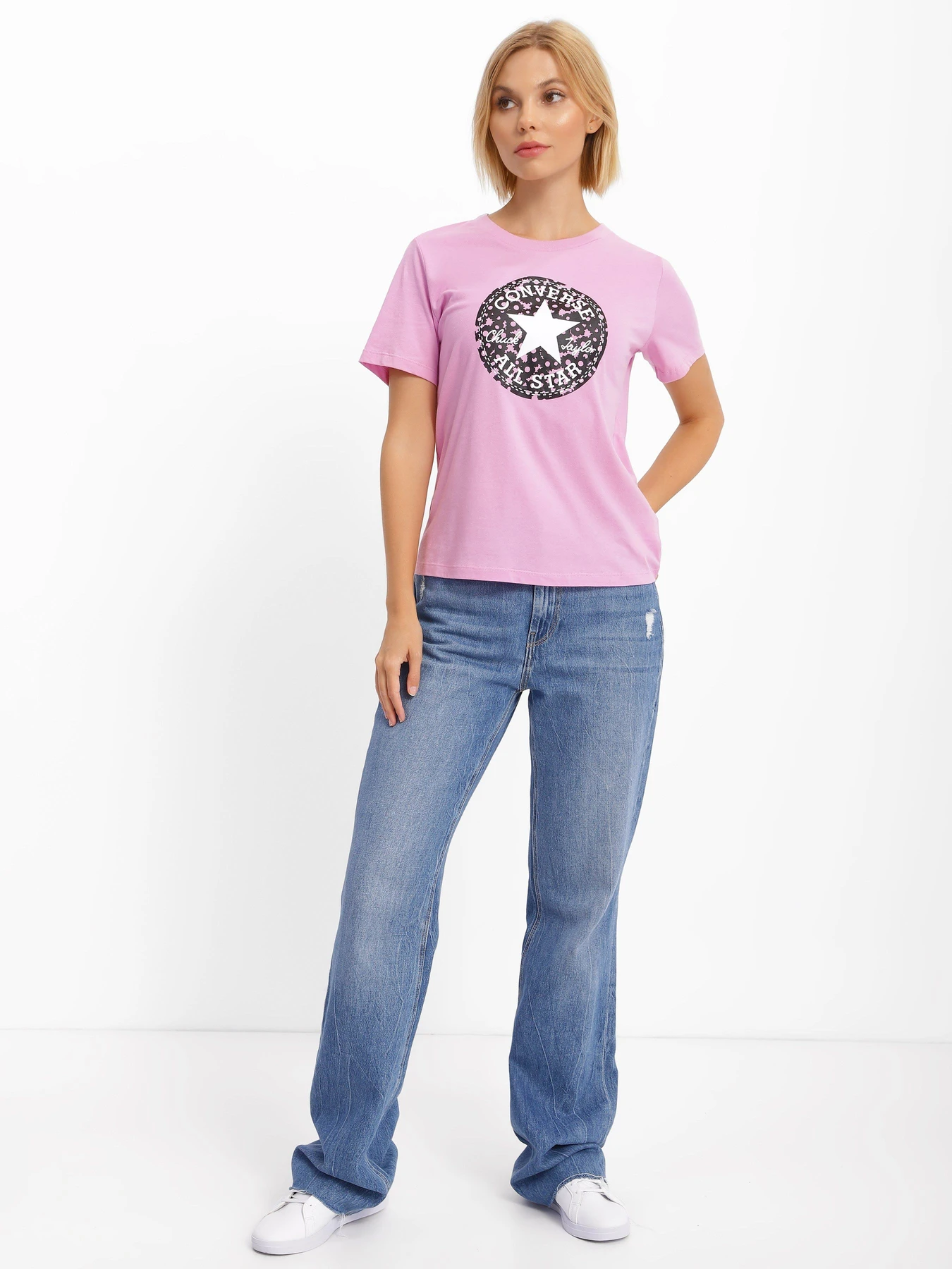Футболки і поло CONVERSE Nova Seasonal модель 10023186-698 Футболки і поло CONVERSE Nova Seasonal модель 10023186-698 Фото