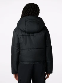Куртки и дубленки CONVERSE Short Hooded Puffer модель 10023736-001 Фото